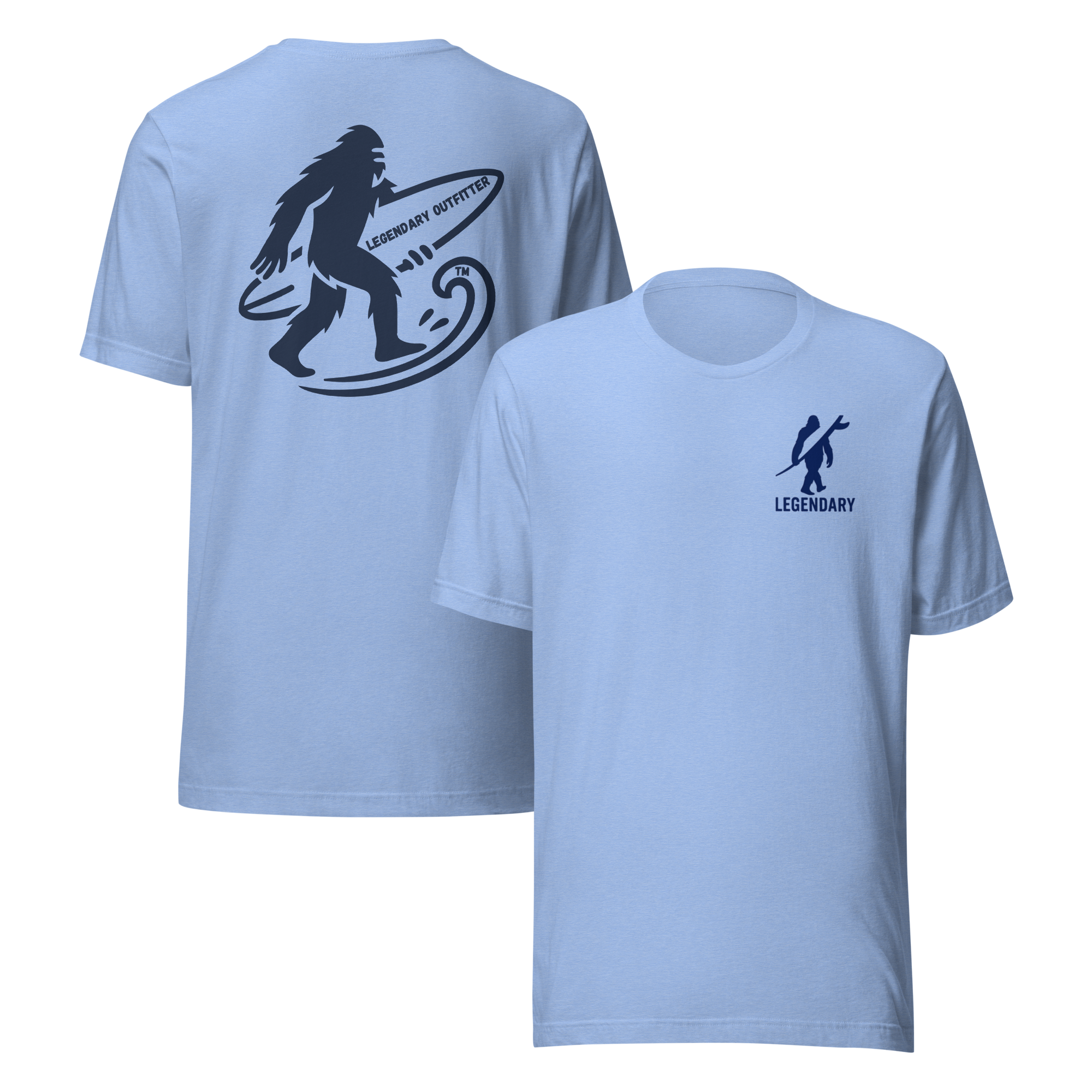 LEGENDARY Classic Unisex T-Shirt Blue