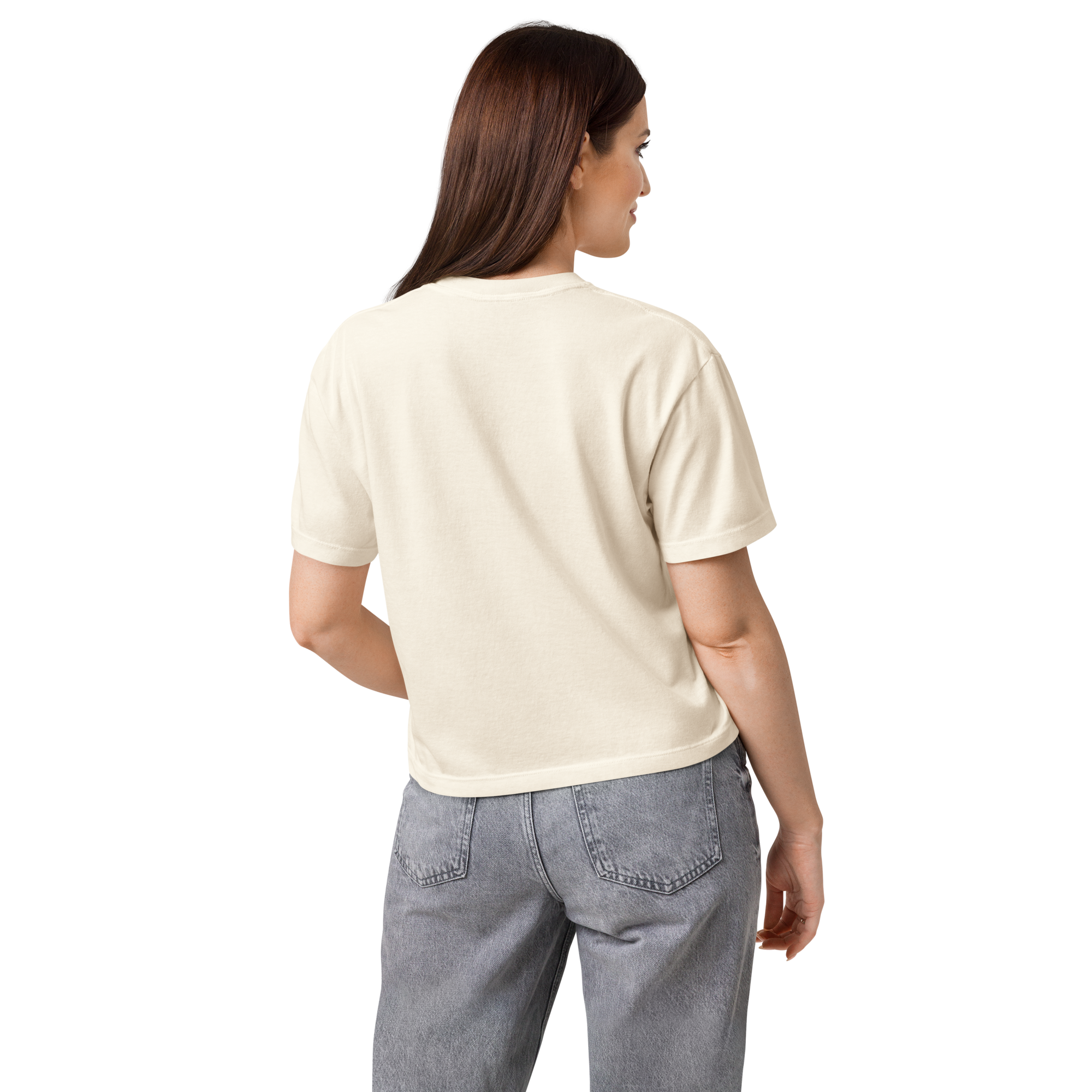 LEGENDARY Women’s Heavyweight Boxy Tee – Sand