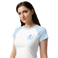 LEGENDARY Women’s Micro-Rib Raglan Baby Tee