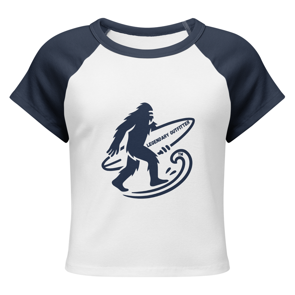 Women’s Micro Rib Raglan Baby Tee — Legendary Fit