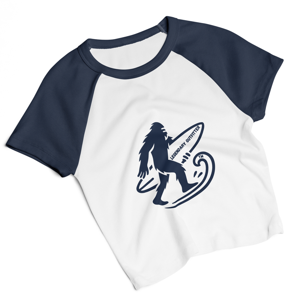 Women’s Micro Rib Raglan Baby Tee — Legendary Fit